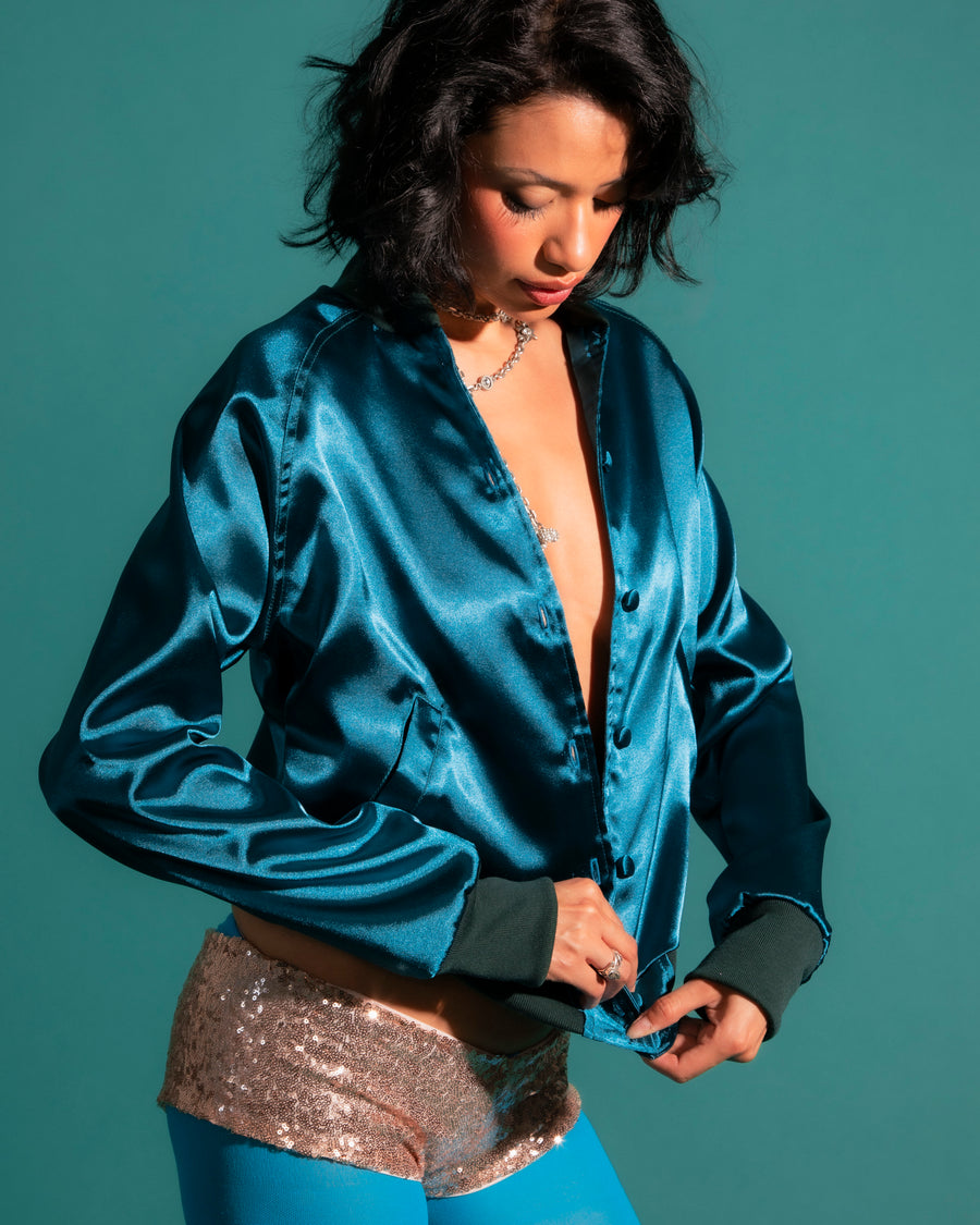 Charmeuse Bomber (NEW)