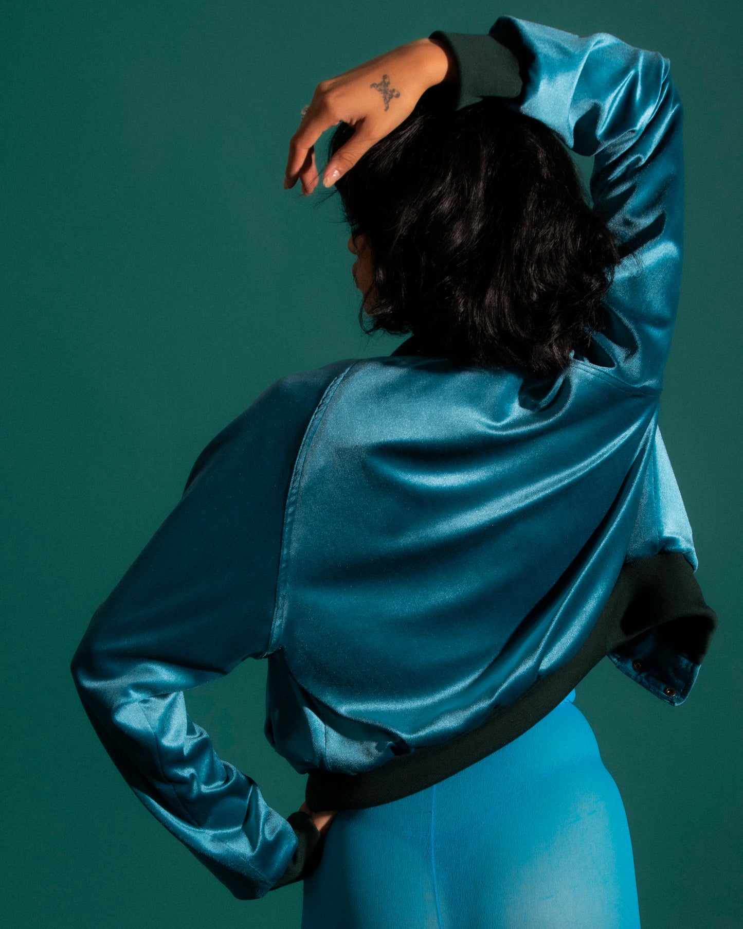 Velvet Bomber Jacket
