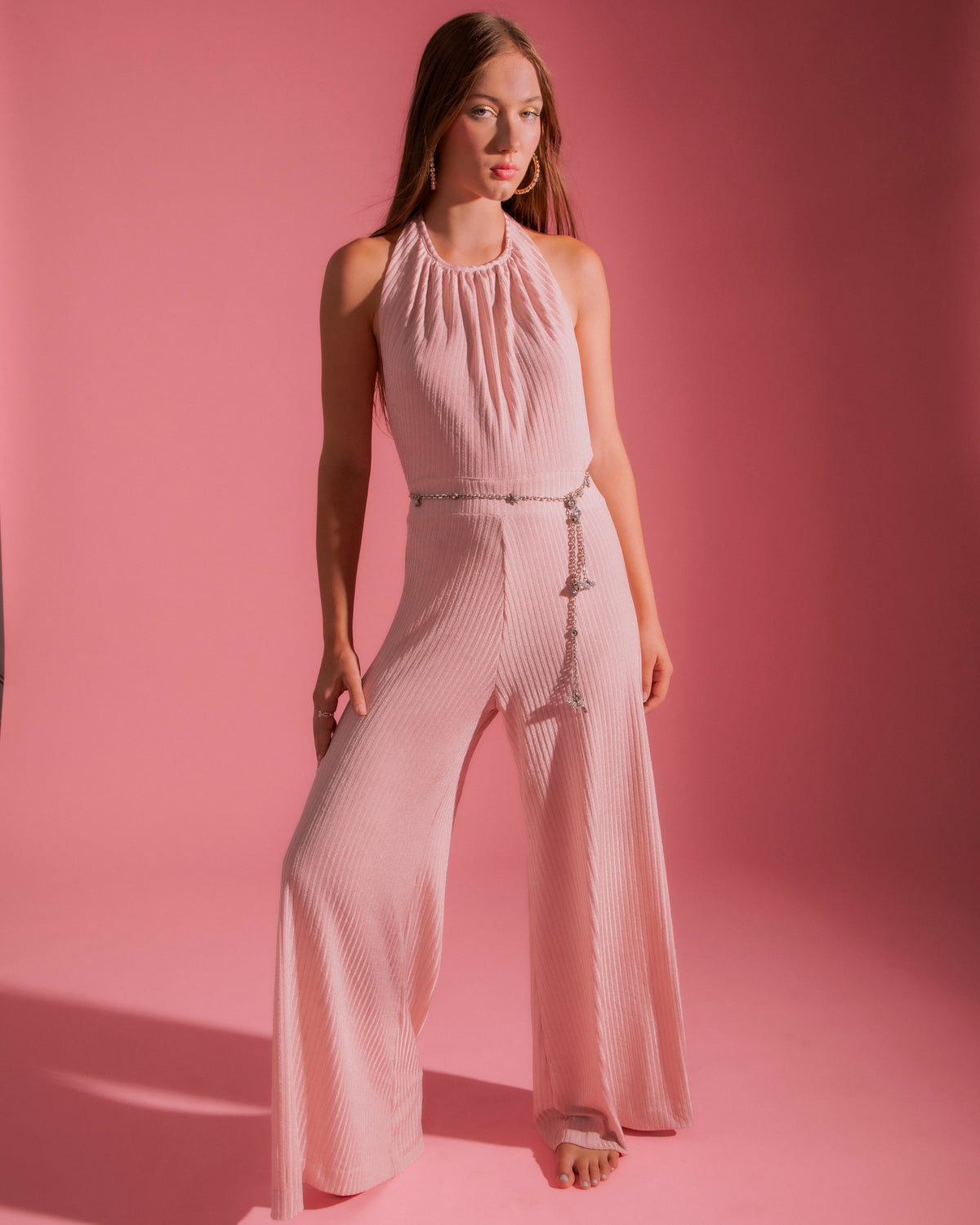 The Jumpsuit - Soft Pink